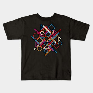 Geometric abstract 1 Kids T-Shirt